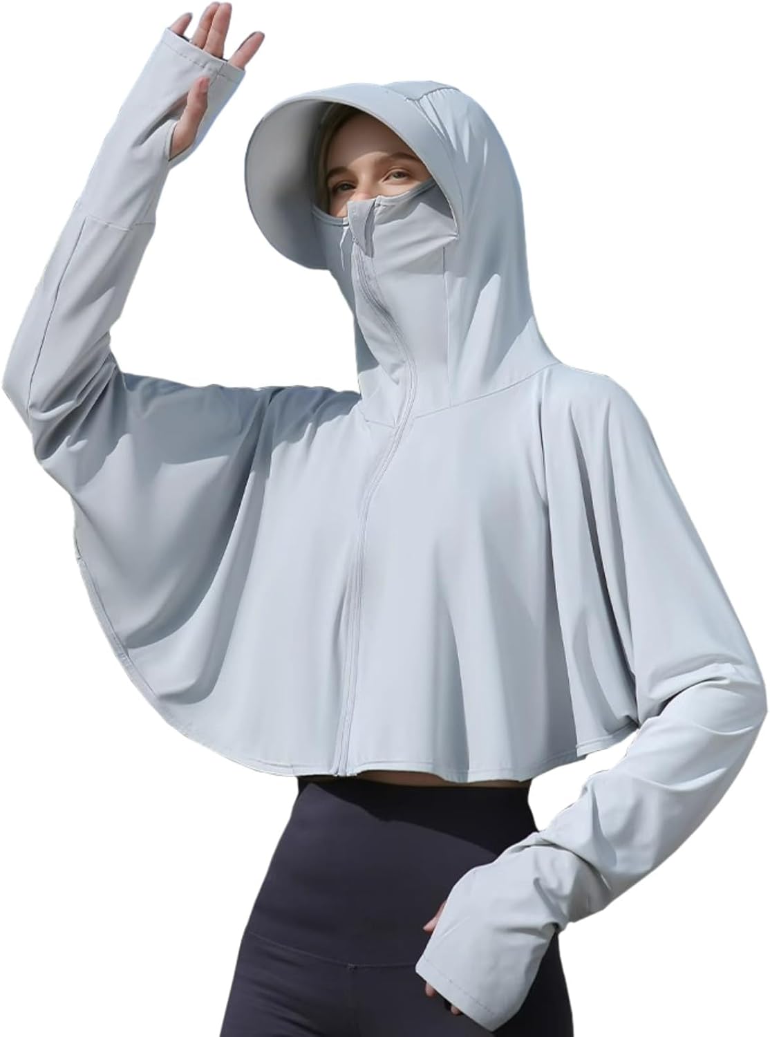 Sun Protection Hoodie Shirt for Women