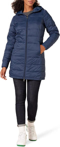 Water Resistant Quilted Puffer Jacket for Women