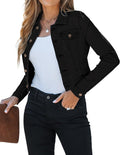 Cropped Shacket Jacket for Women