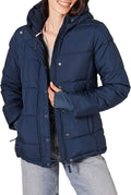 Classic Hooded Insulated Puffer Coat for Women