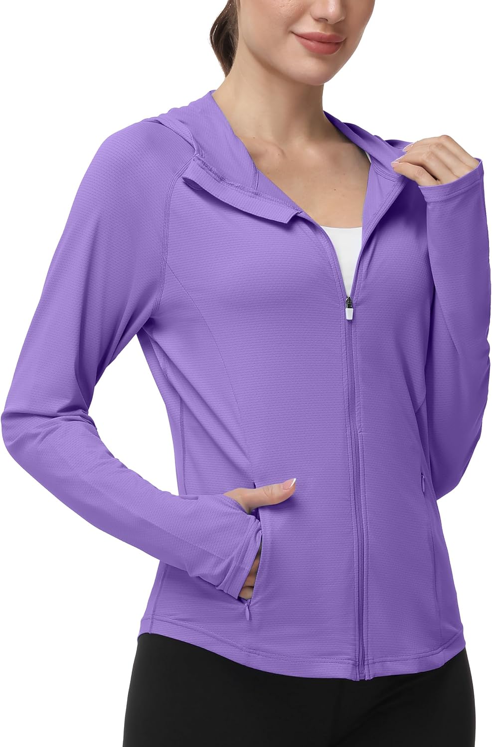 Athletic UV Protection Hoodie for Women